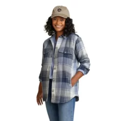 Eddie Bauer Women's Campfire Bonding Flannel Jacket -Eddie Bauer Shop https3A2F2Feddiebauer.scene7 .com2Fis2Fimage2FEddieBauer2FD0081102 440C1 640x