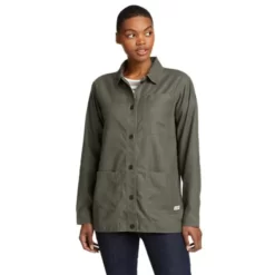 Eddie Bauer Women's EB Hemplify Utility Shirt Jacket
