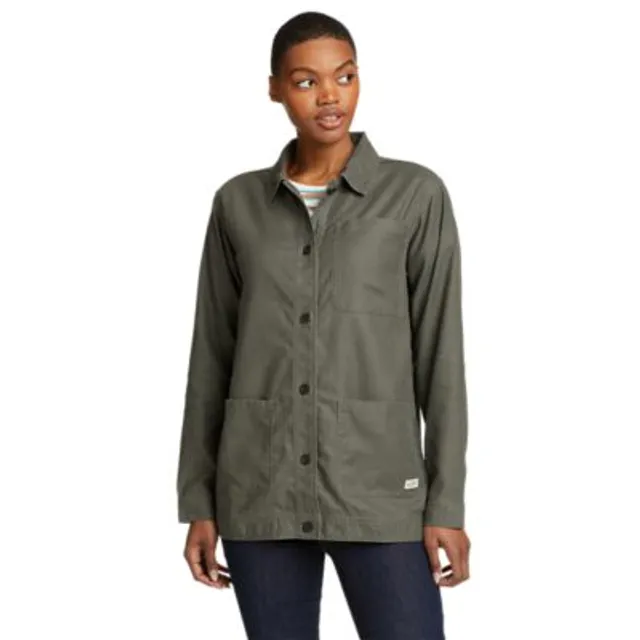 Eddie Bauer Women's EB Hemplify Utility Shirt Jacket 1 Eddie Bauer Women's EB Hemplify Utility Shirt Jacket