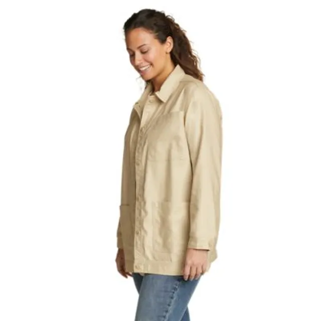 Eddie Bauer Women's EB Hemplify Utility Shirt Jacket 2 Eddie Bauer Women's EB Hemplify Utility Shirt Jacket - Image 2