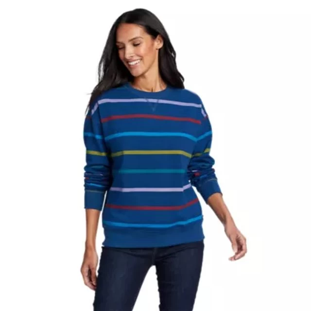 Eddie Bauer Women's Cozy Camp Crewneck Sweatshirt 1 Eddie Bauer Women's Cozy Camp Crewneck Sweatshirt