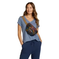 Eddie Bauer Women's Gate Check Short-Sleeve T-Shirt