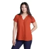 Eddie Bauer Women's Mountain Town Texture Short-Sleeve T-Shirt