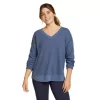 Eddie Bauer Women's Myriad Thermal Long-Sleeve V-Neck T-Shirt