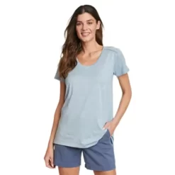 Eddie Bauer Women's Mountain Town Short-Sleeve Scoop Neck T-Shirt -Eddie Bauer Shop https3A2F2Feddiebauer.scene7 .com2Fis2Fimage2FEddieBauer2FD0093951 375C1 640x