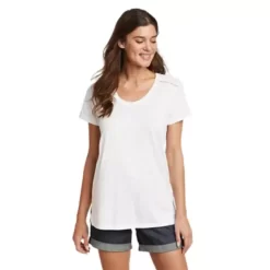 Eddie Bauer Women's Mountain Town Short-Sleeve Scoop Neck T-Shirt -Eddie Bauer Shop https3A2F2Feddiebauer.scene7 .com2Fis2Fimage2FEddieBauer2FD0093951 500C1 640x