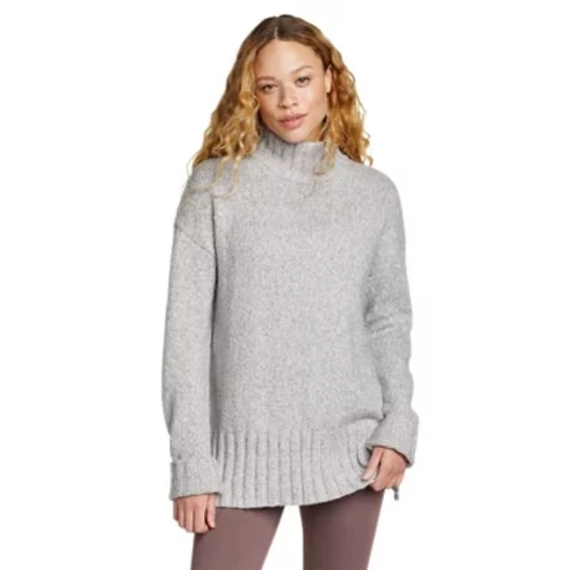 Eddie Bauer Women's Rest & Repeat Funnel-Neck Sweater 3 Eddie Bauer Women's Rest & Repeat Funnel-Neck Sweater - Image 3