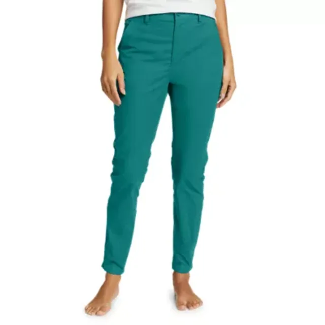 Eddie Bauer Women's Voyager High-Rise Chino Slim Pants 4 Eddie Bauer Women's Voyager High-Rise Chino Slim Pants - Image 4