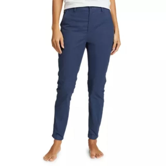 Eddie Bauer Women's Voyager High-Rise Chino Slim Pants 5 Eddie Bauer Women's Voyager High-Rise Chino Slim Pants - Image 5