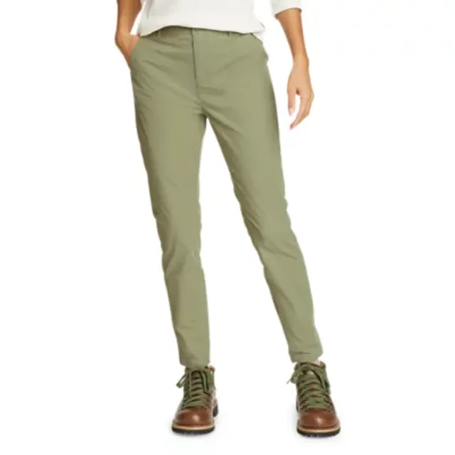 Eddie Bauer Women's Voyager High-Rise Chino Slim Pants 3 Eddie Bauer Women's Voyager High-Rise Chino Slim Pants - Image 3