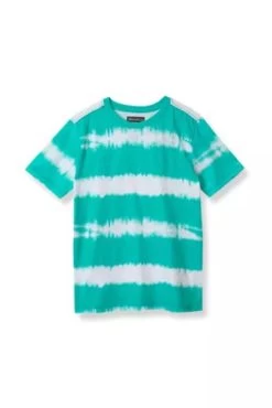Eddie Bauer Boys' Tye Dye Stripes Short-Sleeve T-Shirt