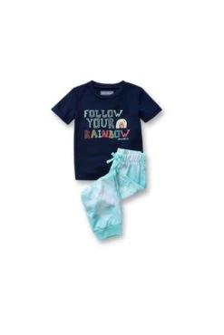 Eddie Bauer Toddler Girls' Loose Fit Sleep Set