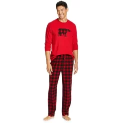 Eddie Bauer Men's Quest Fleece Sleep Set