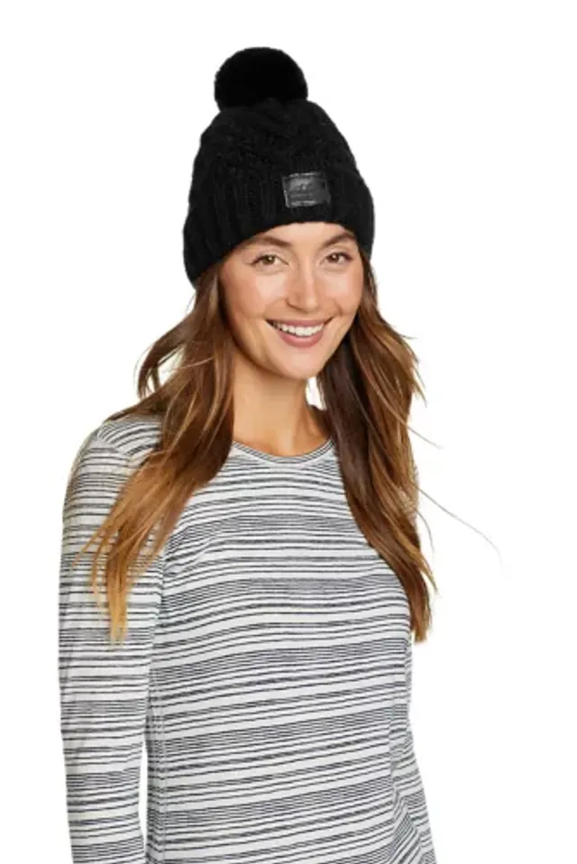 Eddie Bauer Women's Cable-Knit Beanie 1 Eddie Bauer Women's Cable-Knit Beanie