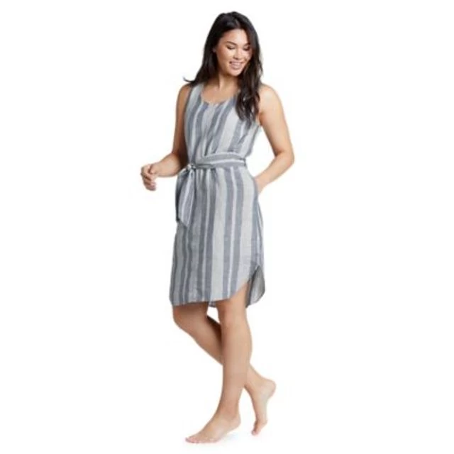 Eddie Bauer Women's Beach Light Linen Midi Dress 3 Eddie Bauer Women's Beach Light Linen Midi Dress - Image 3