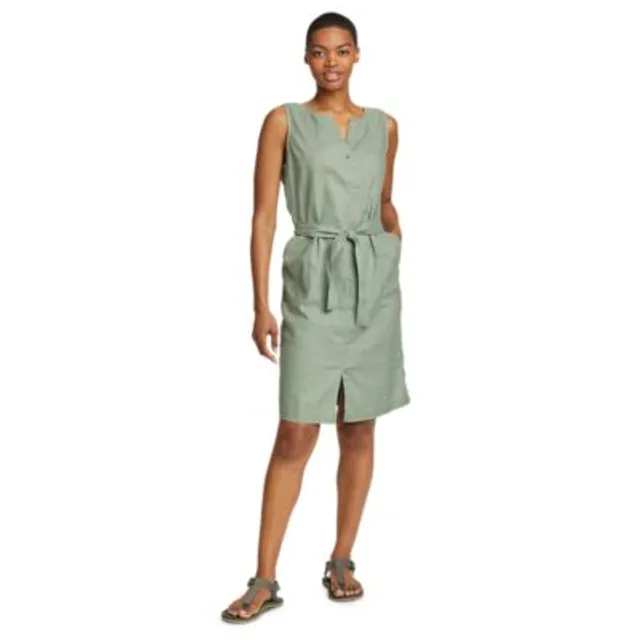 Eddie Bauer Women's EB Hemplify Sleeveless Dress 1 Eddie Bauer Women's EB Hemplify Sleeveless Dress
