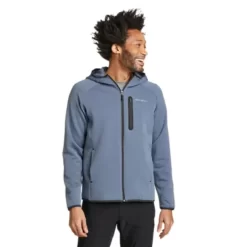 Eddie Bauer Men's Outpace Flex Fleece Full-Zip Hoodie