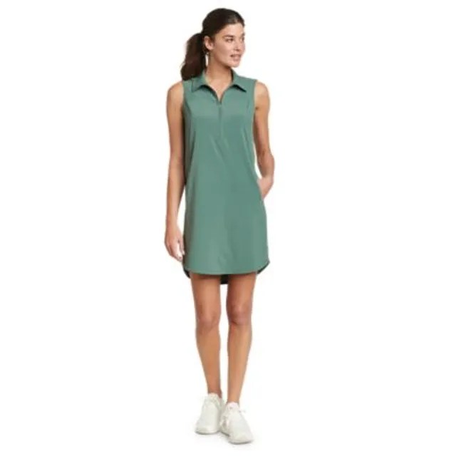 Eddie Bauer Women's Departure Sleeveless Half-Zip Dress 4 Eddie Bauer Women's Departure Sleeveless Half-Zip Dress - Image 4