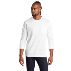 Eddie Bauer Men's Legend Wash 100% Cotton Long-Sleeve Classic T-Shirt 17 Eddie Bauer Men's Legend Wash 100% Cotton Long-Sleeve Classic T-Shirt -Eddie Bauer Shop https3A2F2Feddiebauer.scene7 .com2Fis2Fimage2FEddieBauer2FD0332532 500C1 640x