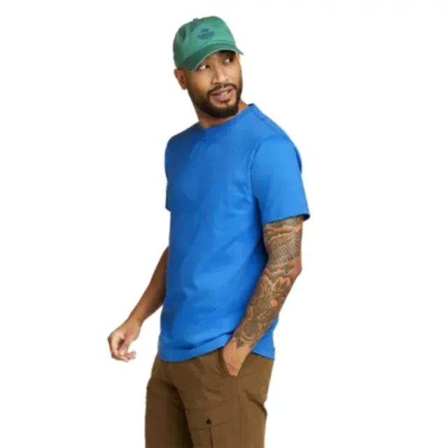 Eddie Bauer Men's Legend Wash 100% Cotton Short-Sleeve Classic T-Shirt 3 Eddie Bauer Men's Legend Wash 100% Cotton Short-Sleeve Classic T-Shirt - Image 3