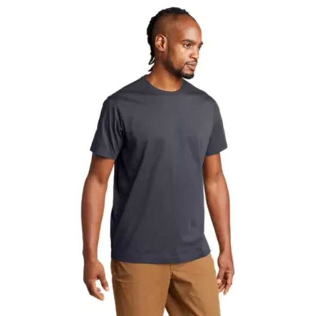 Eddie Bauer Men's Legend Wash 100% Cotton Short-Sleeve Classic T-Shirt 12 Eddie Bauer Men's Legend Wash 100% Cotton Short-Sleeve Classic T-Shirt - Image 12
