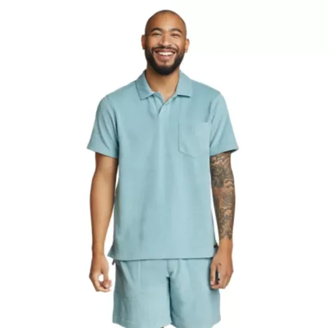 Eddie Bauer Men's Tidewater Terry Polo Shirt 2 Eddie Bauer Men's Tidewater Terry Polo Shirt - Image 2