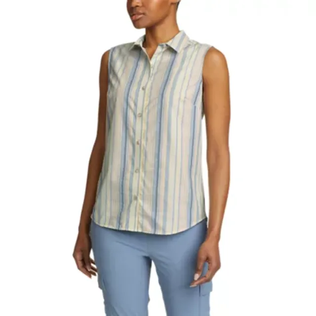 Eddie Bauer Women's Adventurer 3.0 Sleeveless Shirt 4 Eddie Bauer Women's Adventurer 3.0 Sleeveless Shirt - Image 4