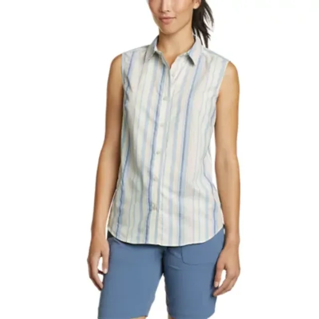 Eddie Bauer Women's Adventurer 3.0 Sleeveless Shirt 2 Eddie Bauer Women's Adventurer 3.0 Sleeveless Shirt - Image 2