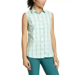 Eddie Bauer Women's Adventurer 3.0 Sleeveless Shirt 6 Eddie Bauer Women's Adventurer 3.0 Sleeveless Shirt -Eddie Bauer Shop https3A2F2Feddiebauer.scene7 .com2Fis2Fimage2FEddieBauer2FD0580178 553C1 640x