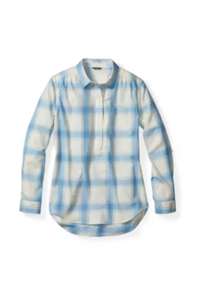 Eddie Bauer Women's Halcyon Cotton Pullover Shirt 3 Eddie Bauer Women's Halcyon Cotton Pullover Shirt - Image 3