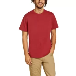 Eddie Bauer Men's Legend Wash 100% Cotton Short-Sleeve Classic T-Shirt 36 Eddie Bauer Men's Legend Wash 100% Cotton Short-Sleeve Classic T-Shirt -Eddie Bauer Shop https3A2F2Feddiebauer.scene7 .com2Fis2Fimage2FEddieBauer2FD0662784 823C1 640x