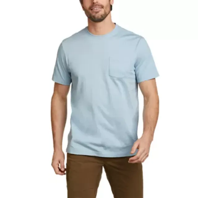 Eddie Bauer Men's Legend Wash Classic Short-Sleeve 100% Cotton Pocket T-Shirt 7 Eddie Bauer Men's Legend Wash Classic Short-Sleeve 100% Cotton Pocket T-Shirt - Image 7