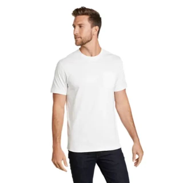 Eddie Bauer Men's Legend Wash Classic Short-Sleeve 100% Cotton Pocket T-Shirt 8 Eddie Bauer Men's Legend Wash Classic Short-Sleeve 100% Cotton Pocket T-Shirt - Image 8