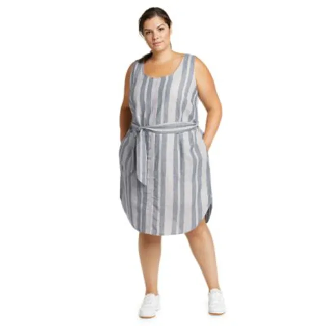 Eddie Bauer Women's Beach Light Linen Midi Dress 2 Eddie Bauer Women's Beach Light Linen Midi Dress - Image 2